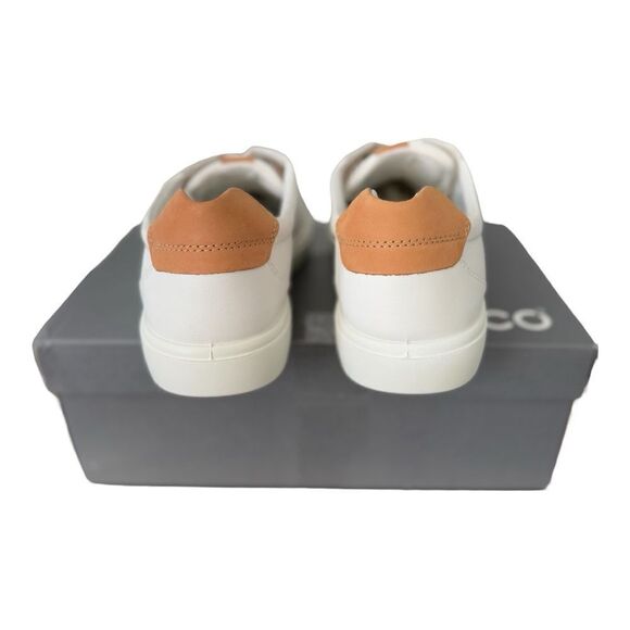 Ecco Soft Classic Sneaker White Lion Sneakers Mens Size 45 - Picture 6 of 14